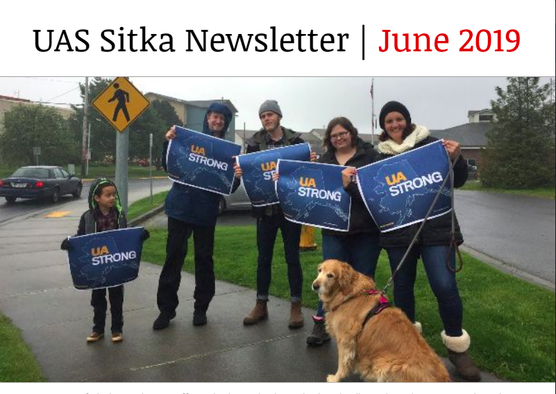 UAS Sitka Newsletter - June 2019