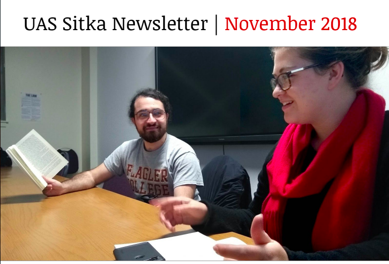 UAS Sitka Newsletter - November/December 2018